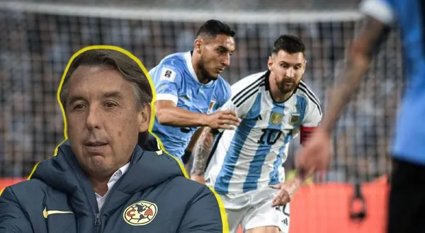 El central uruguayo tuvo uno de sus mejores partidos como seleccionado de su país.