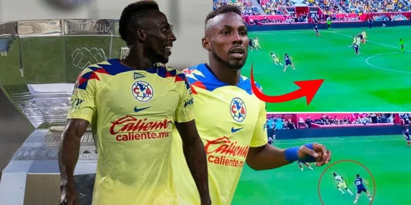 El colombiano a pesar de haberse visto perjudicado por la decisión del árbitro, sigue demostrando porque es jugador para el Ave.