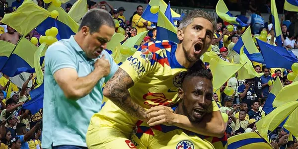 El conjunto azulcrema se tomó un tiempo de respiro para convivir y celebrar.