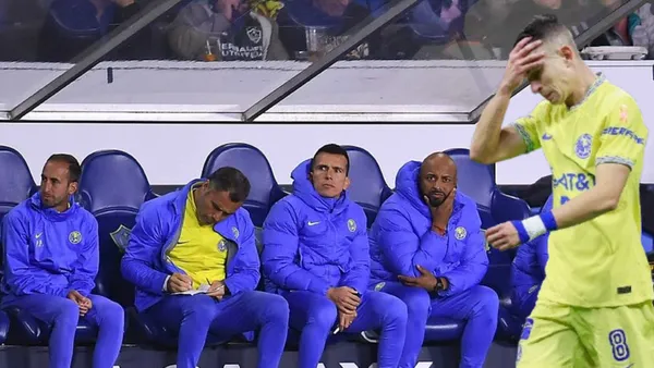 El cuerpo técnico del América - Foto: Mexsport