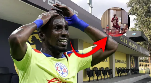 El delantero americanista se vio obligado a cumplir con la famosa ‘novatada’.