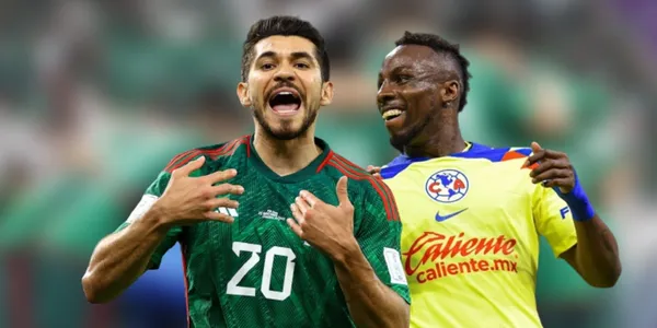 El delantero americanista ya porta los colores de la Selección Mexicana.