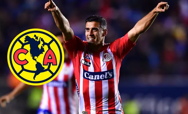 El delantero argentino que está en la mira del Club América, no renovaría con Atlético de San Luis.