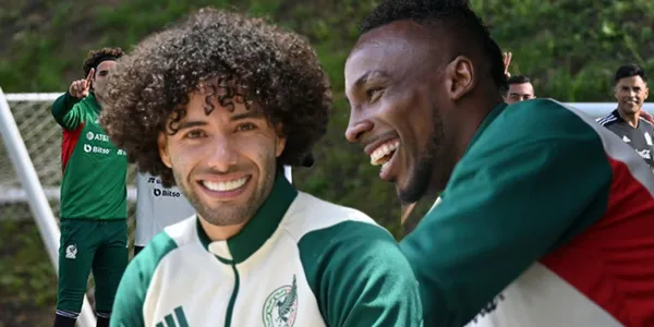 El delantero del América ya tuvo sus primeros entrenamientos como seleccionado.