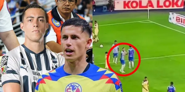 El delantero del conjunto regio habría tenido también varios feos gestos con el charrúa.