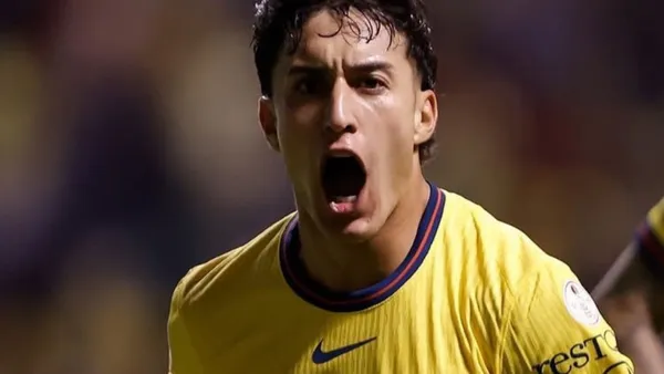 El dorsal 17 anotó un golazo para poner al América arriba