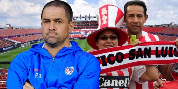 El entrenador brasileño volvió al Estadio Alfonso Lastras, recinto que fue su hogar.