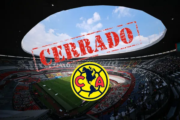 El estadio Azteca sufrió de una “clausura” por vecinos.