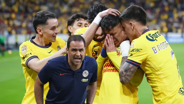 El festejo contra Atlas - Foto: X (@ClubAmerica)