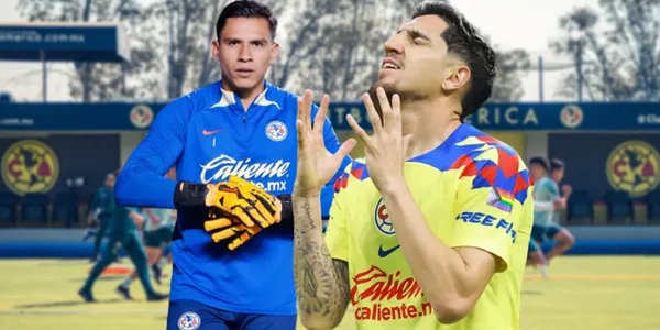 El futbolista de las Águilas no estuvo presente en el entrenamiento de este lunes.