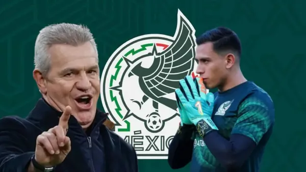 El gesto de Aguirre con Malagón.