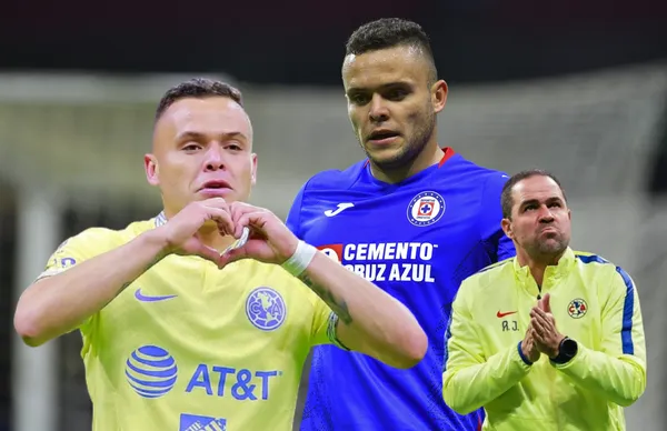 El gesto de Jonathan Rodríguez con América.