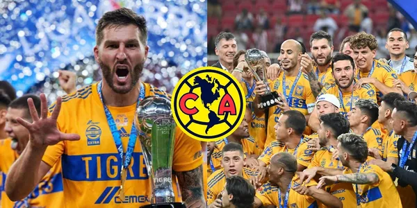 El jugador del América que festejó el título de Tigres