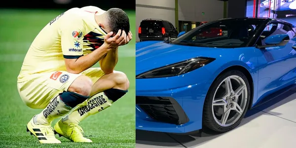 El jugador del América que le empezó a usar la 10 fracasó, pero ahora maneja un coche de cuatro millones de pesos