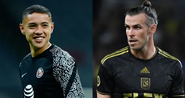 El jugador dio gran efecto ante Bale en el amistoso América LAFC