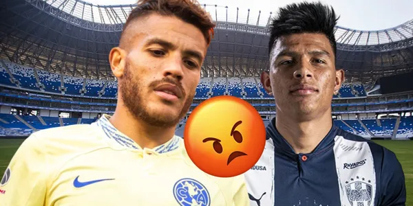 El mediocampista azulcrema expresó su descontento con el lateral regiomontano.