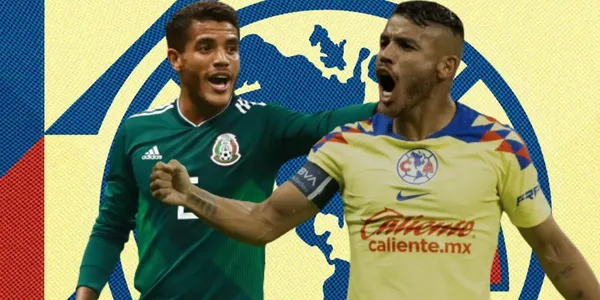 El periodista de Fox Deportes se rindió ante el mediocampista del América.