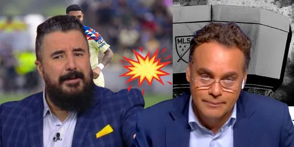 El periodista expuso que el América con trabajos sacó la victoria, pero no esperaba la respuesta de su compañero.