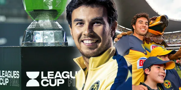 El piloto mexicano realizó una dinámica en la cual tuvo tiempo de engrandecer al América.