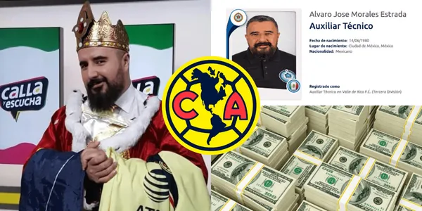 El salario que recibiría Álvaro Morales si se convierte en el nuevo director técnico del América