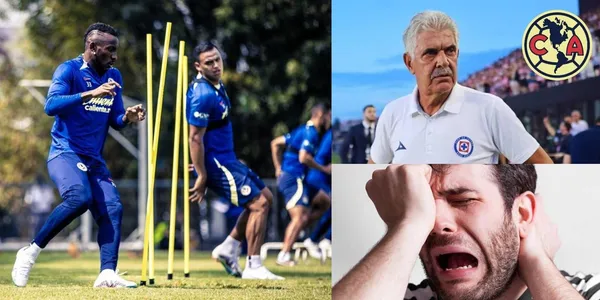 El técnico celeste reaccionó de manera inesperada luego de caer en la recta final del encuentro.