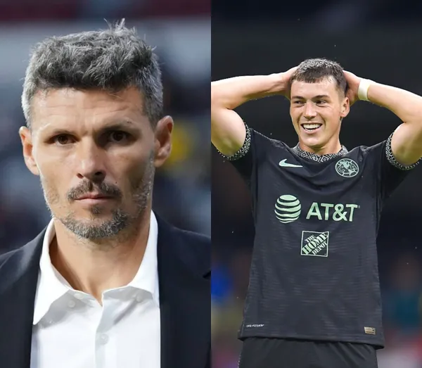 El técnico de las águilas habló sobre el rendimiento de uno de sus delanteros