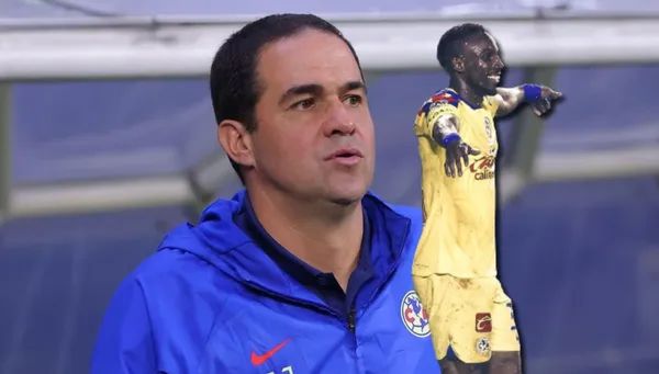 El técnico sorprendió con su festejo a pesar de que ya era el quinto gol que marcaba su equipo.