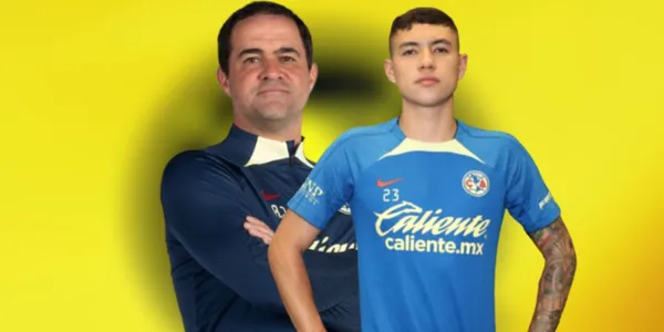 El timonel de las Águilas salió a defender al canterano.