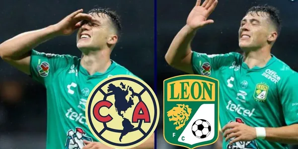 El uruguayo abrió el marcador en el Azteca.