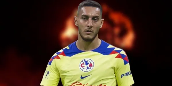 El uruguayo sufrió una fractura en la nariz.