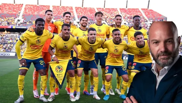El XI del América en un amistoso - Foto: Getty