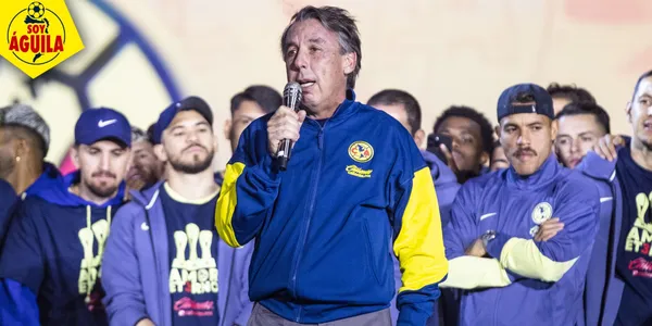 Emilio Azcárraga durante el festejo del Tricampeonato (Fuente: MEXSPORT)