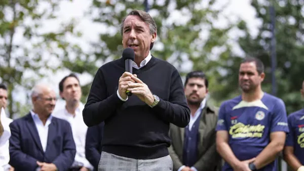 Emilio Azcárraga en Coapa - Foto: Mexsport