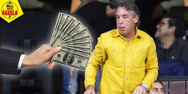 Emilio Azcárraga en el América (Fuente: MEXSPORT)