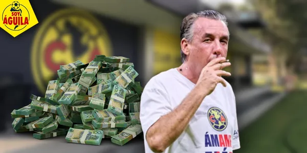 Emilio Azcárraga en el América (Fuente: MEXSPORT)