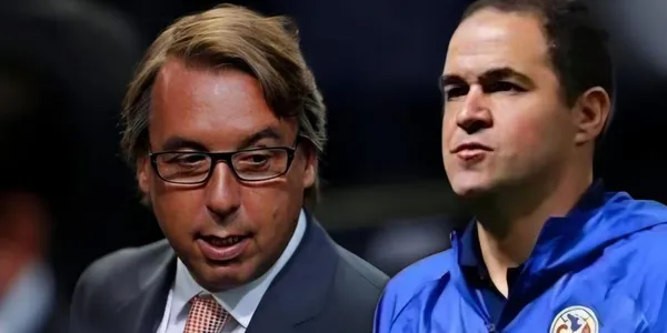 Emilio Azcárraga y a lado André Jardine / Foto Reuters