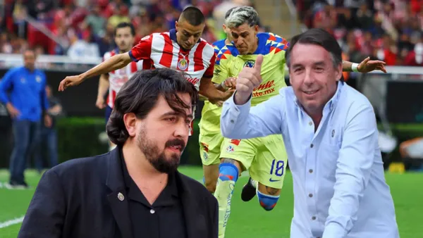 Emilio Azcárraga y Amaury Vergara