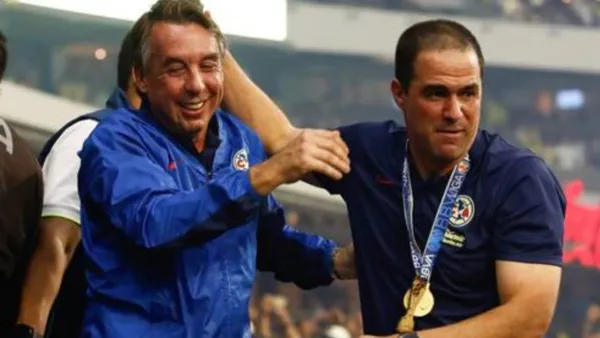 Emilio Azcárraga y André Jardine - Foto: Captura de pantalla