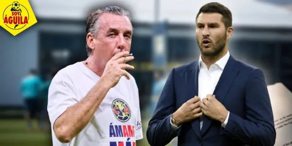 Emilio Azcárraga y André Pierre Gignac (Fuente: MEXSPORT)