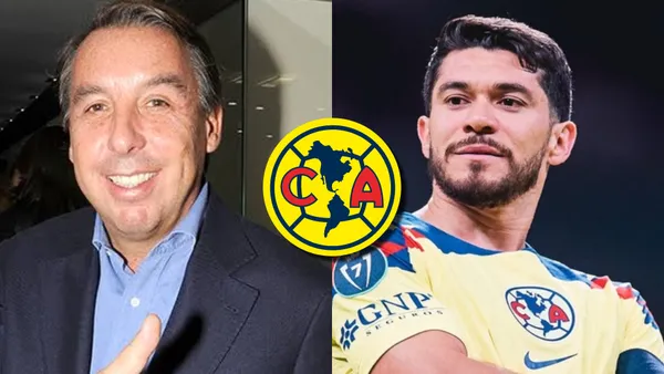 Emilio Azcárraga y Henry Martín.