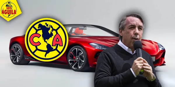 Emilio Azcárraga y un coche de lujo (Fuente: MEXSPORT)
