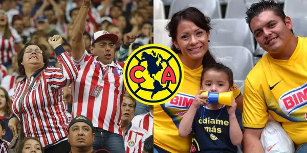 En el estadio Akron con los familiares de las Águilas del América