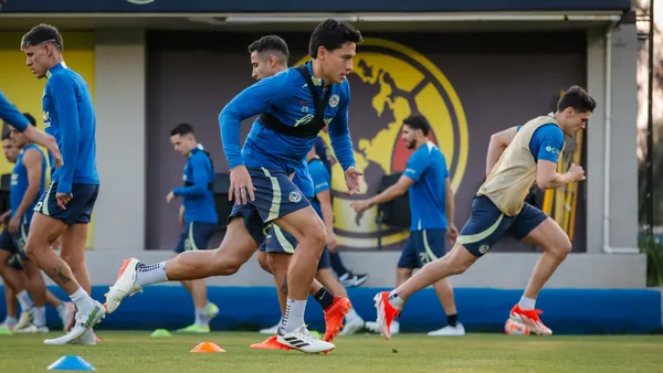 Entrenamiento del Club América
