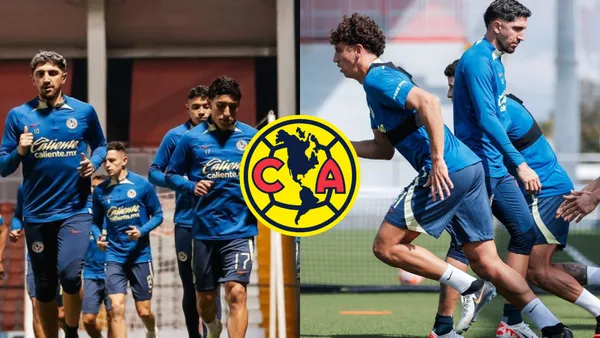 Entrenamiento del Club América