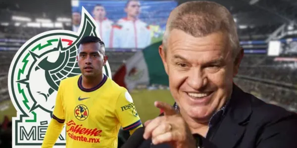 Erick Sánchez y Javier Aguirre (Fuente: Mexsport)