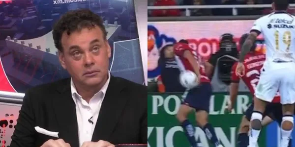 Está claro de que lado se encuentra David Faitelson con las polémicas arbitrales.