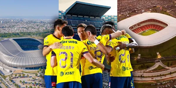 Estadios de México y Club América (Fuente: MEXSPORT)