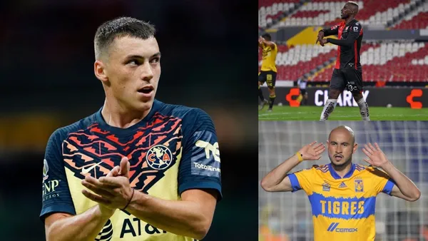 Federico Viñas regresó a la alineación titular con el América para el partido de ida de las semifinales del torneo ante Pachuca