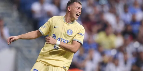 Federico Viñas sigue sin demostrar un buen nivel con el América en lo que va de esta temporada.