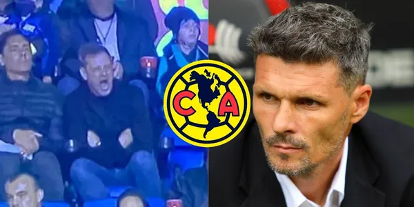 Fernando Ortiz le da una lección de calidad a Diego Cocca, actual entrenador de la selección mexicana